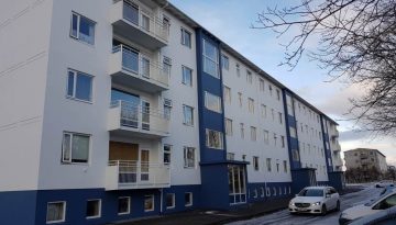 Bólstaðarhlíð 40-44 Sjörnumálun