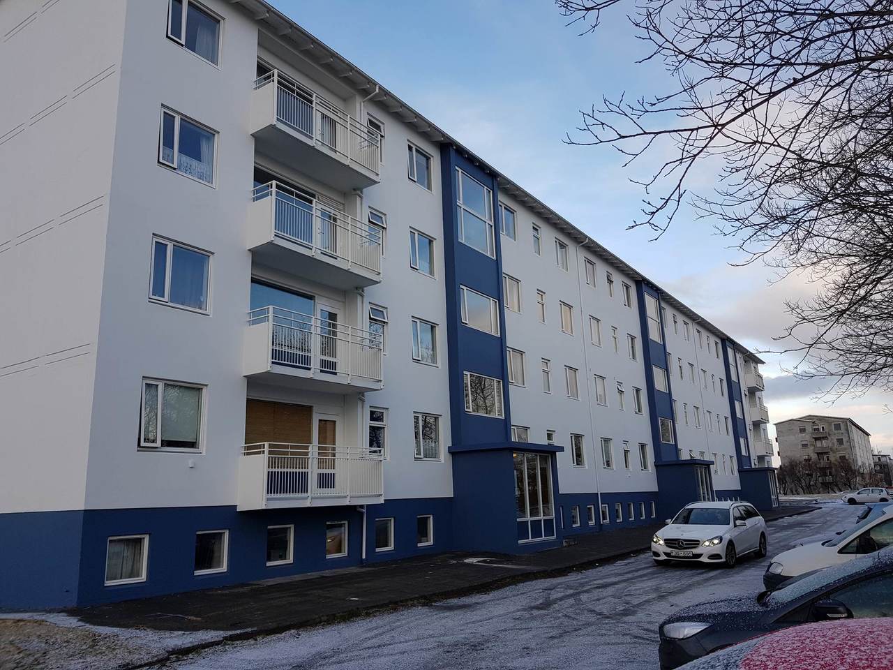 Bólstaðarhlíð 40-44 Sjörnumálun